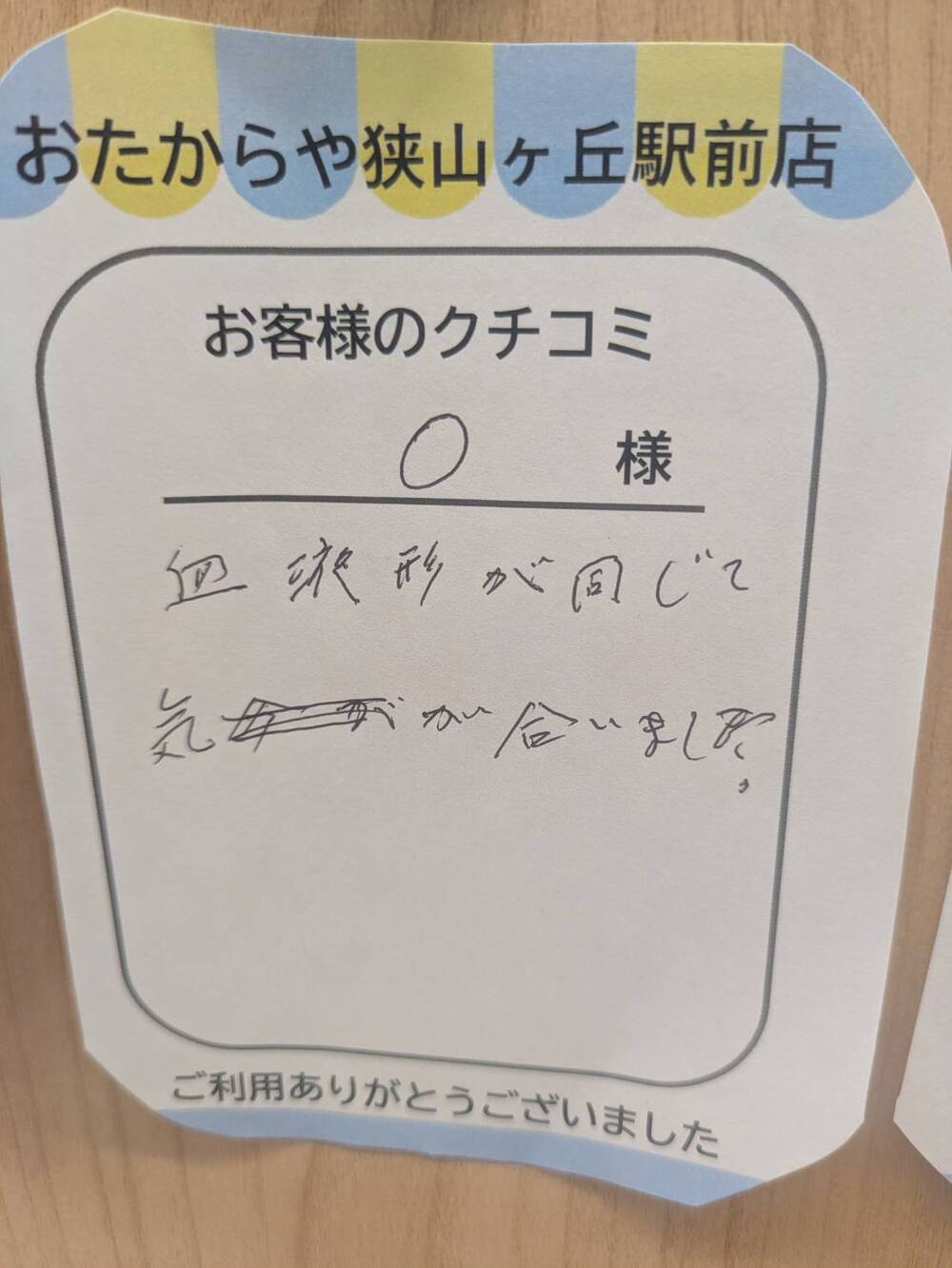 狭山ヶ丘駅前店