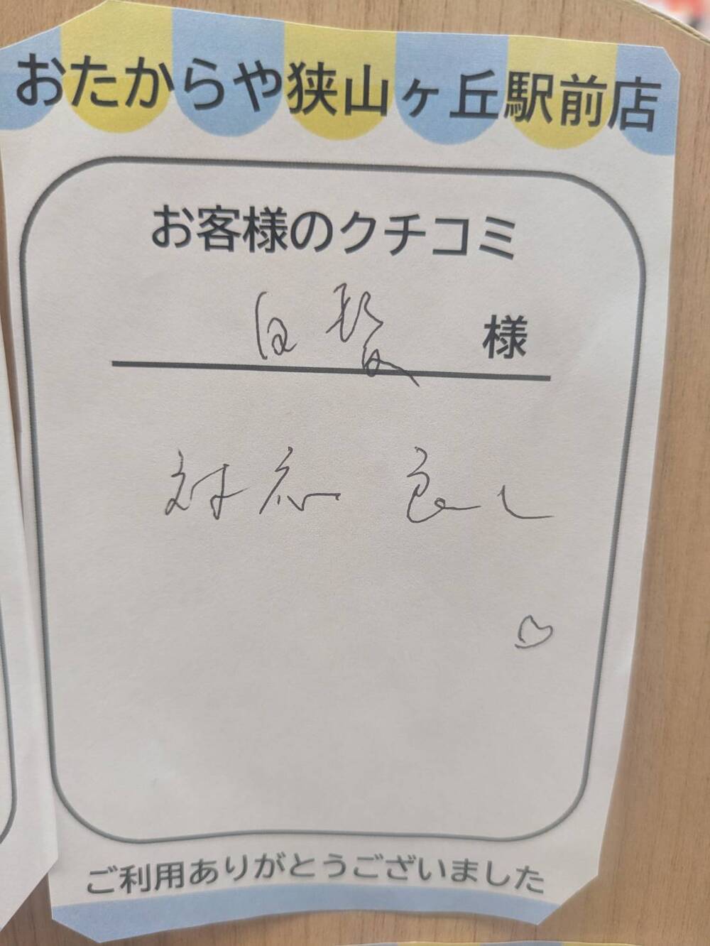 狭山ヶ丘駅前店