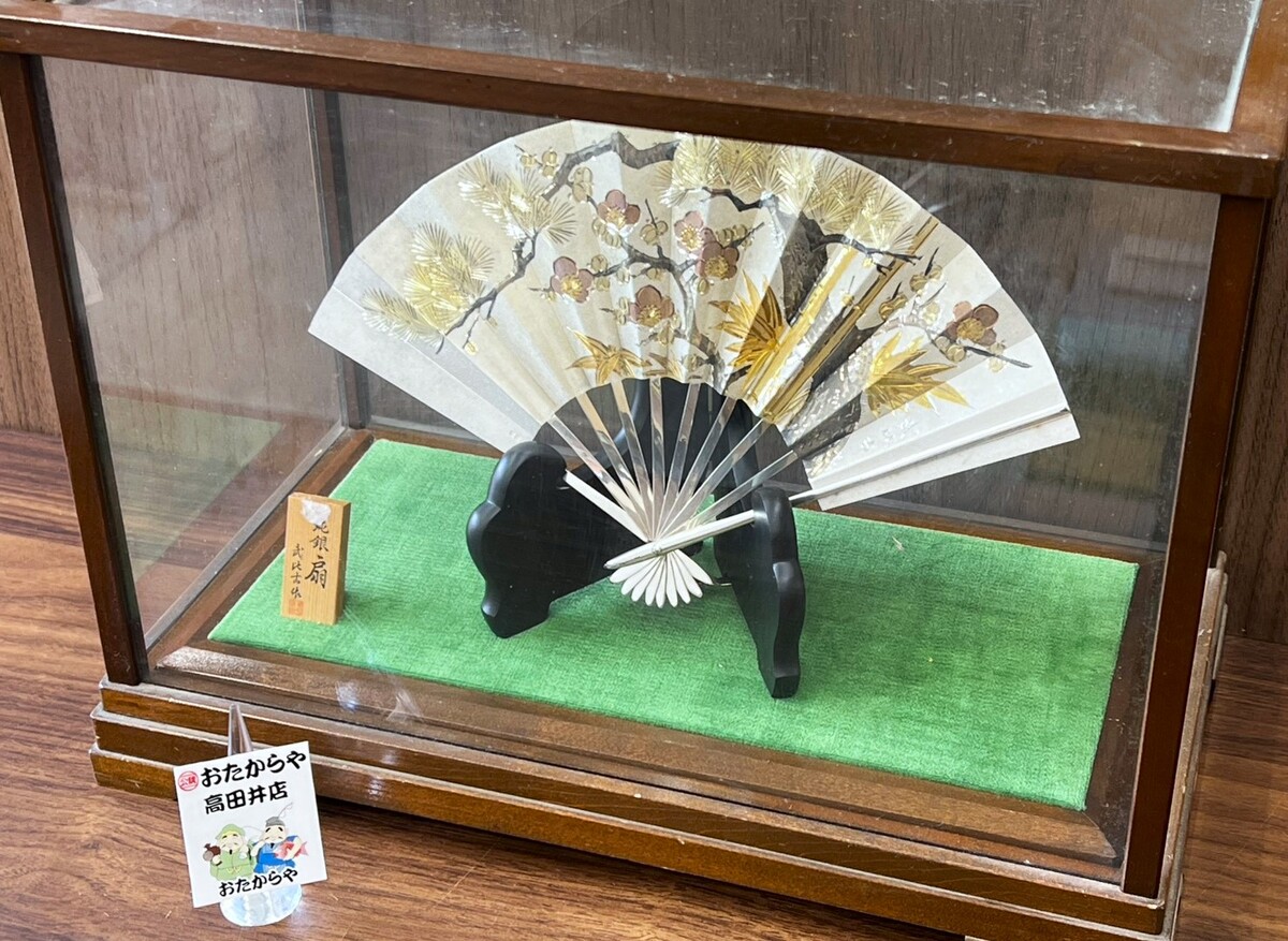 武比古 純銀 扇をお買取りしました｜西脇市のおたからや高田井店