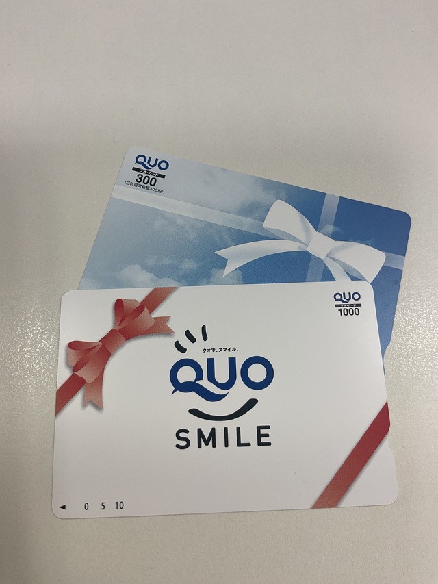 #QUOカード　#ギフト　#金券