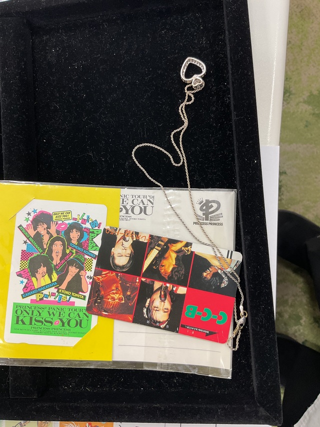 メレダイヤ　ハートネックレス　