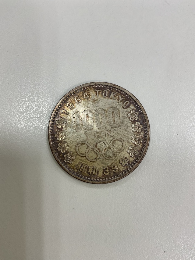 1000円銀貨　オリンピック