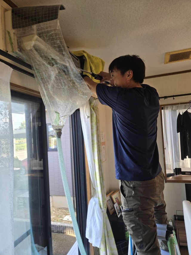 エアコンクリーニング　長岡市　S様